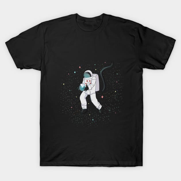 Spaceman T-Shirt by Ashe Cloud